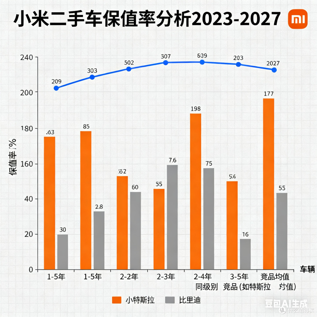 小米二手车保值情况分析