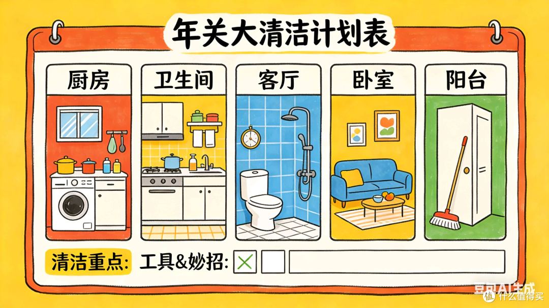 年关开挂清洁指南 轻松焕新迎新年