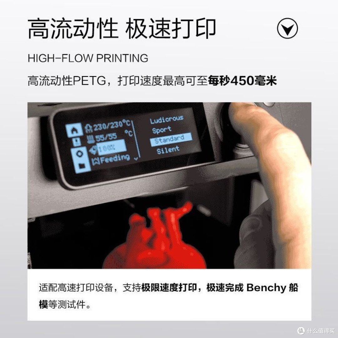 3d打印清单:高速PETG耗材:色彩丰富层间强韧