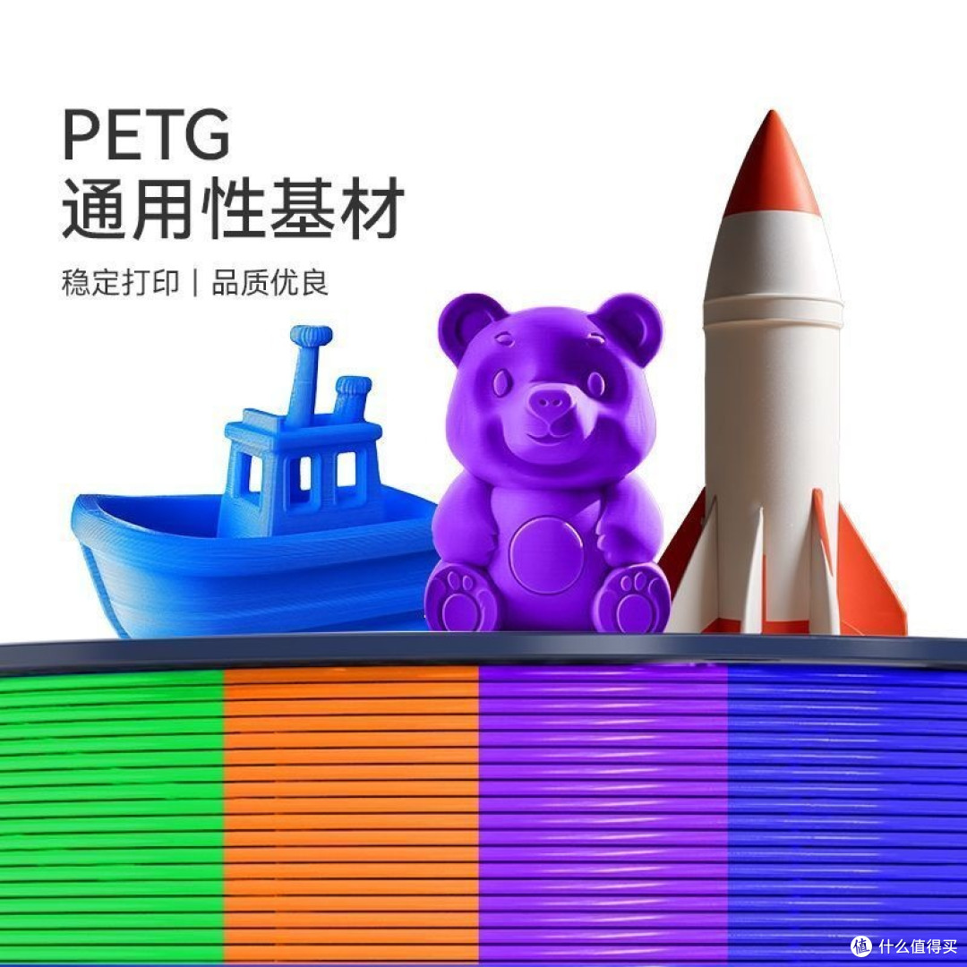 3d打印清单:普菲PETG耗材:高稳定与强韧性