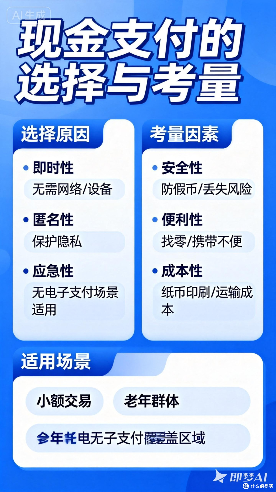 现金支付的选择与考量