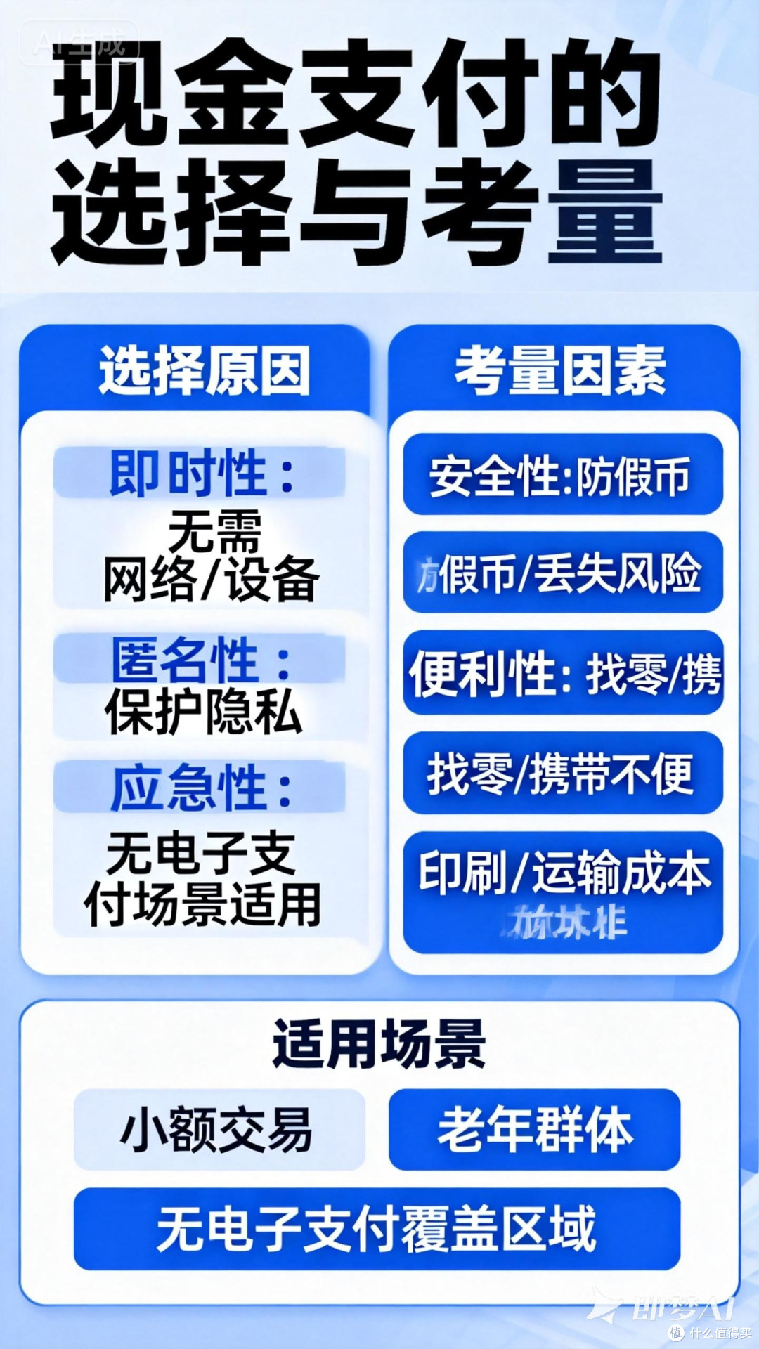 现金支付的选择与考量