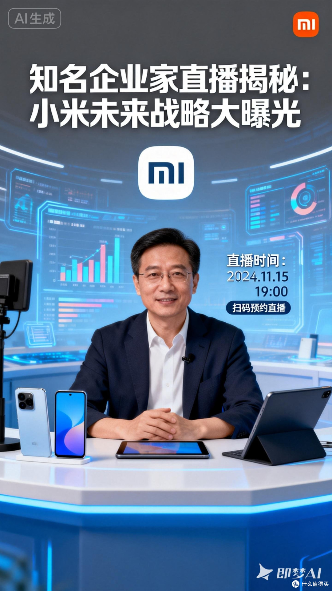 雷军直播揭秘:小米未来战略大曝光