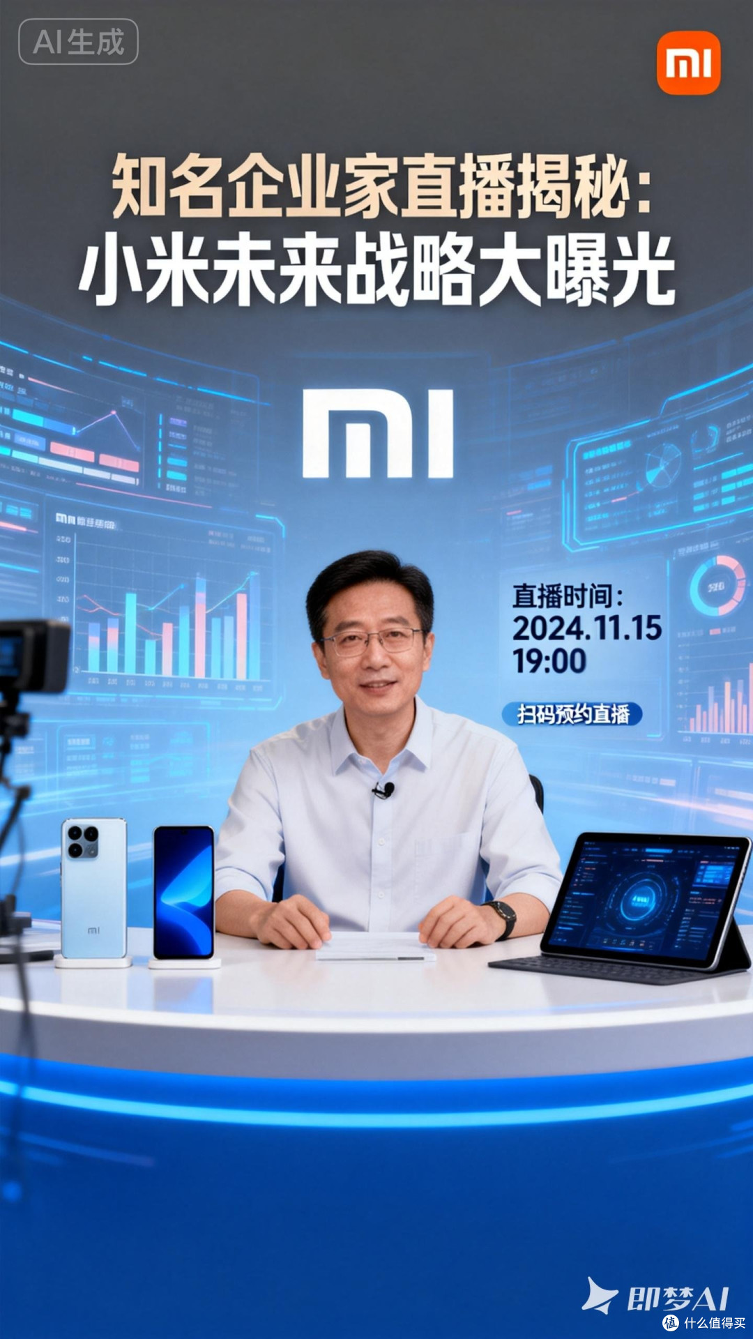 雷军直播揭秘:小米未来战略大曝光