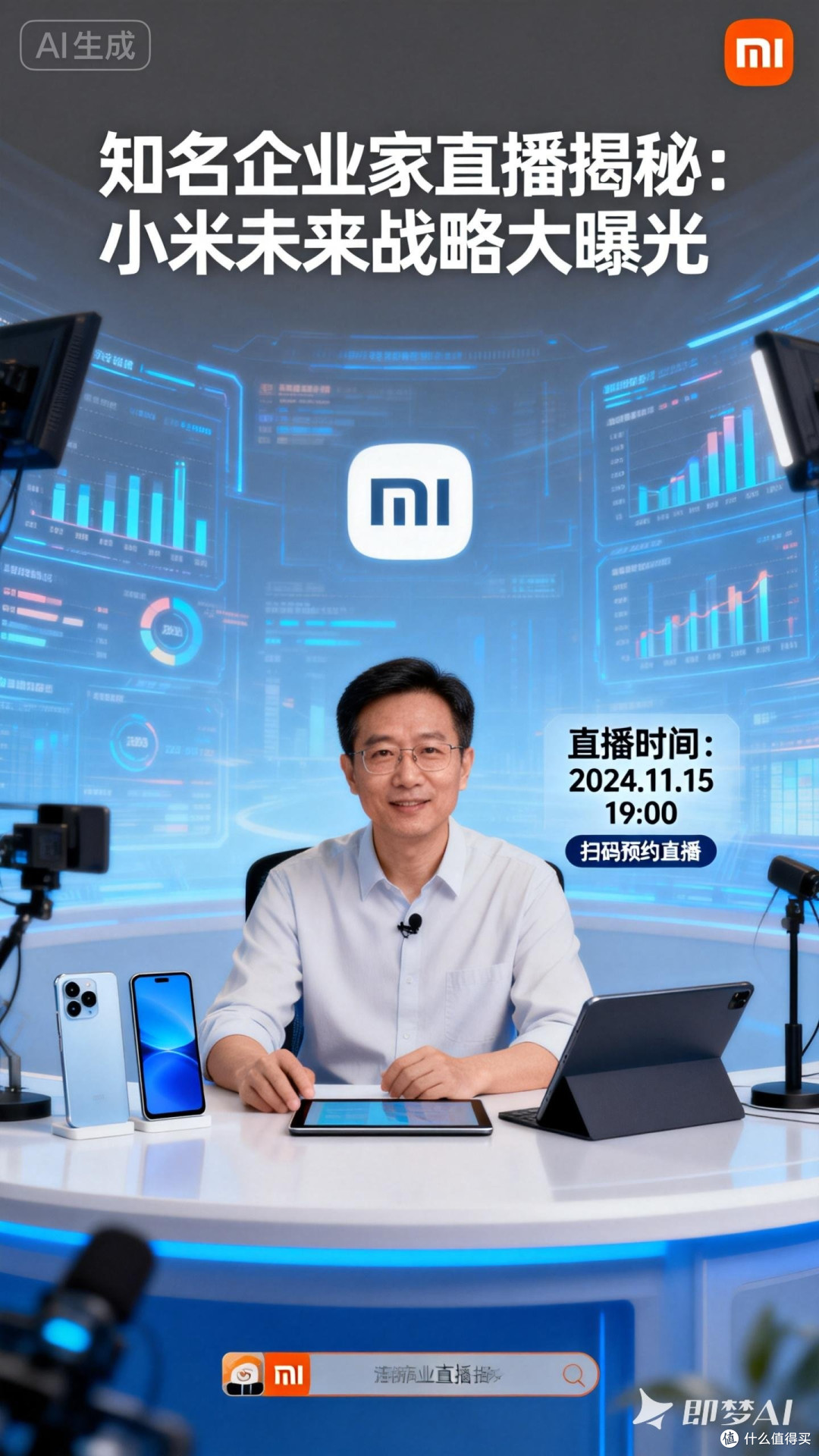 雷军直播揭秘：小米未来战略大曝光