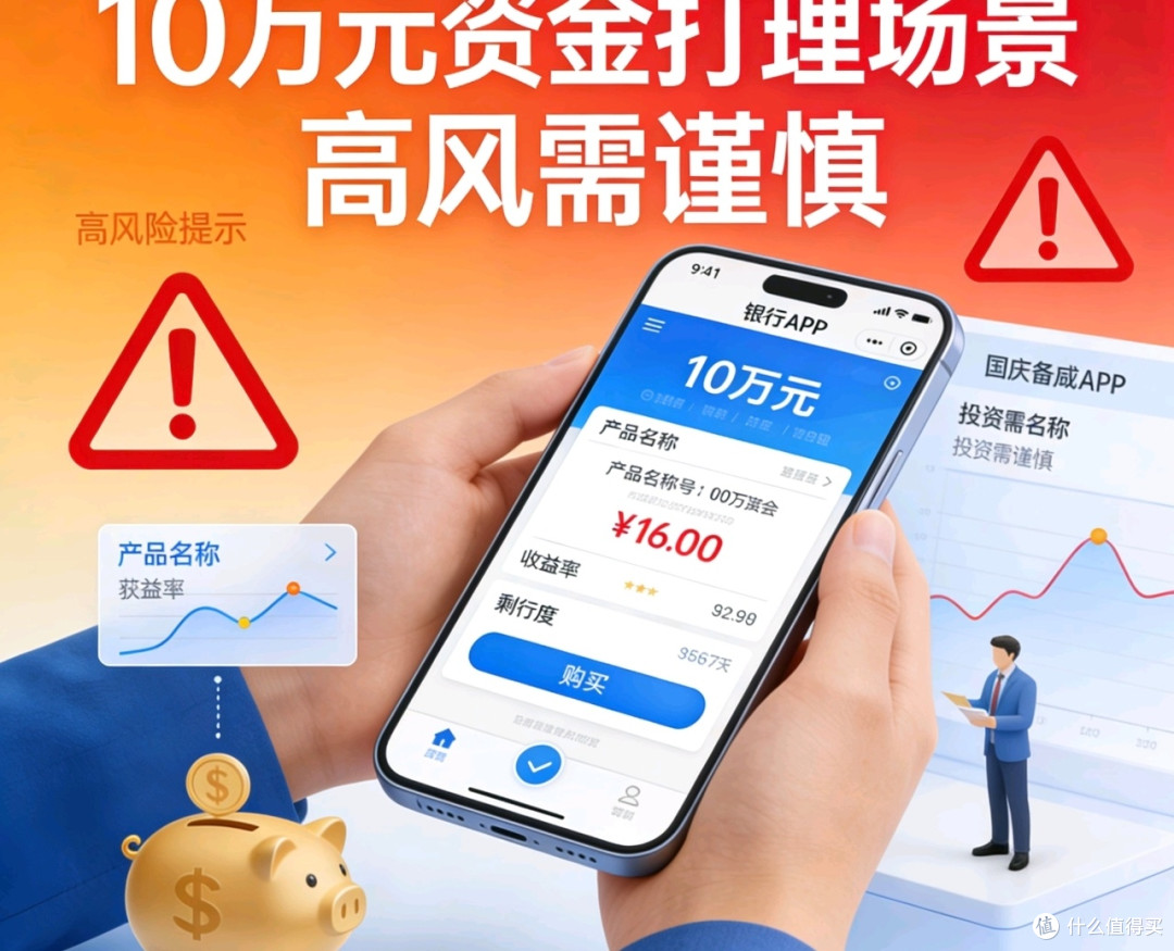 10万闲钱稳妥生息策略