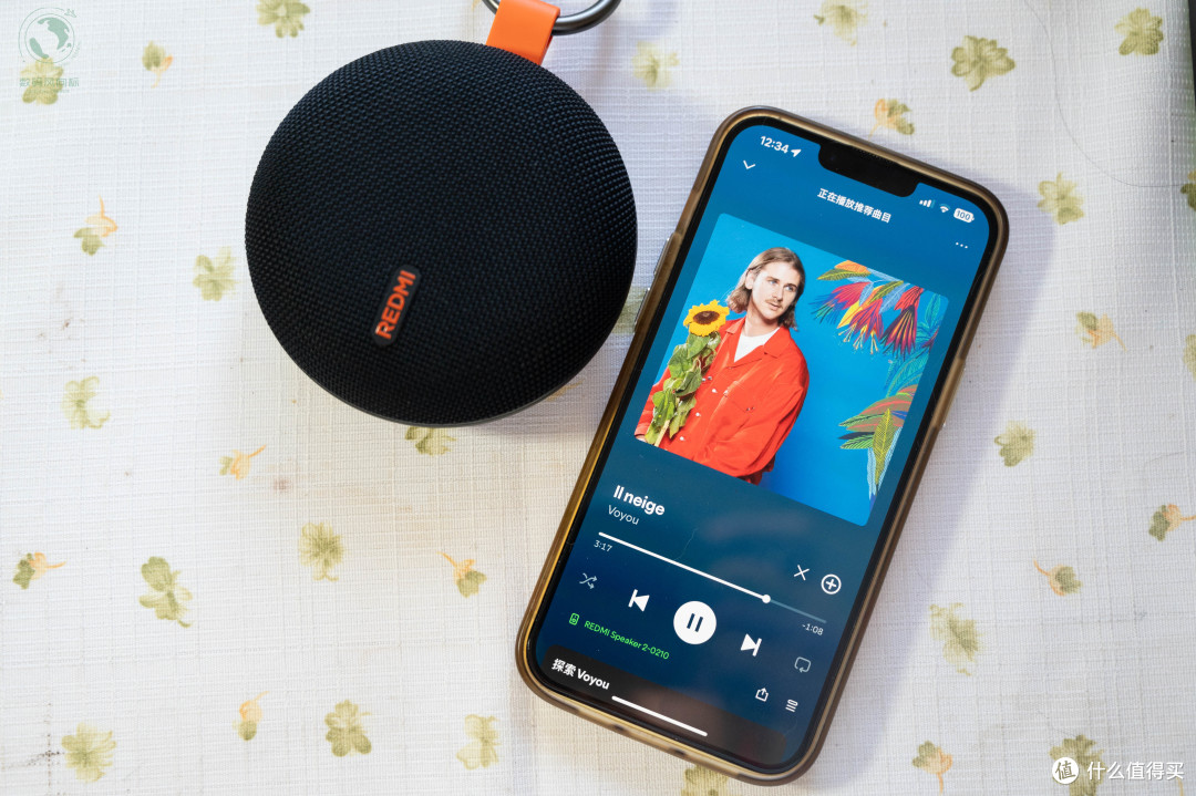 通勤路上不无聊,背包音乐神器,REDMI蓝牙音箱2上手