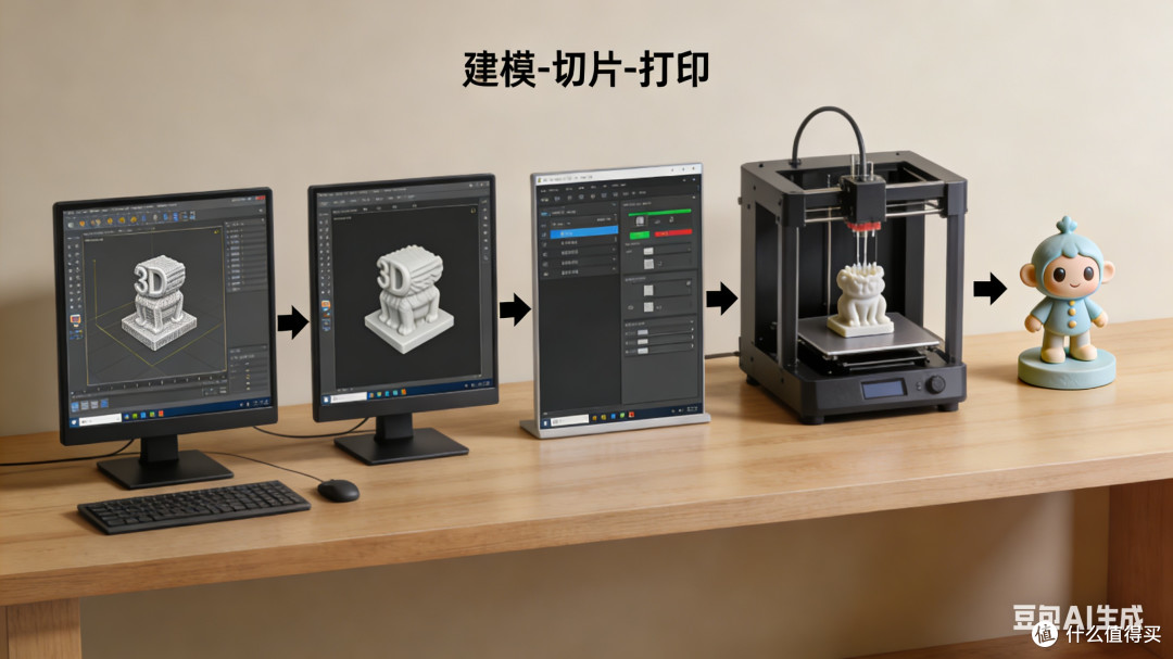 3D打印建模从零学：从数字模型到实物的入门指南