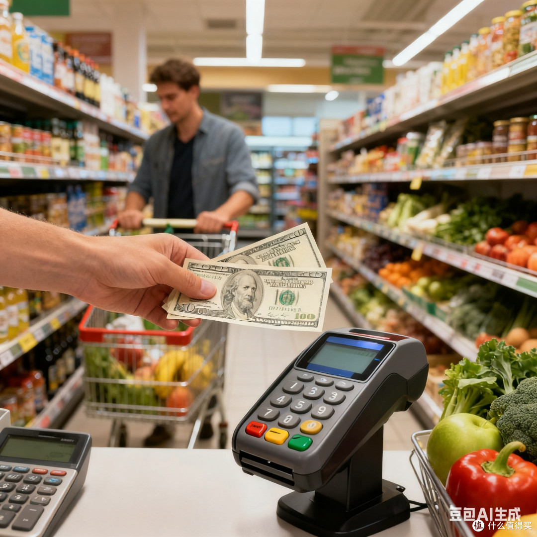 现金支付在超市购物的便捷性