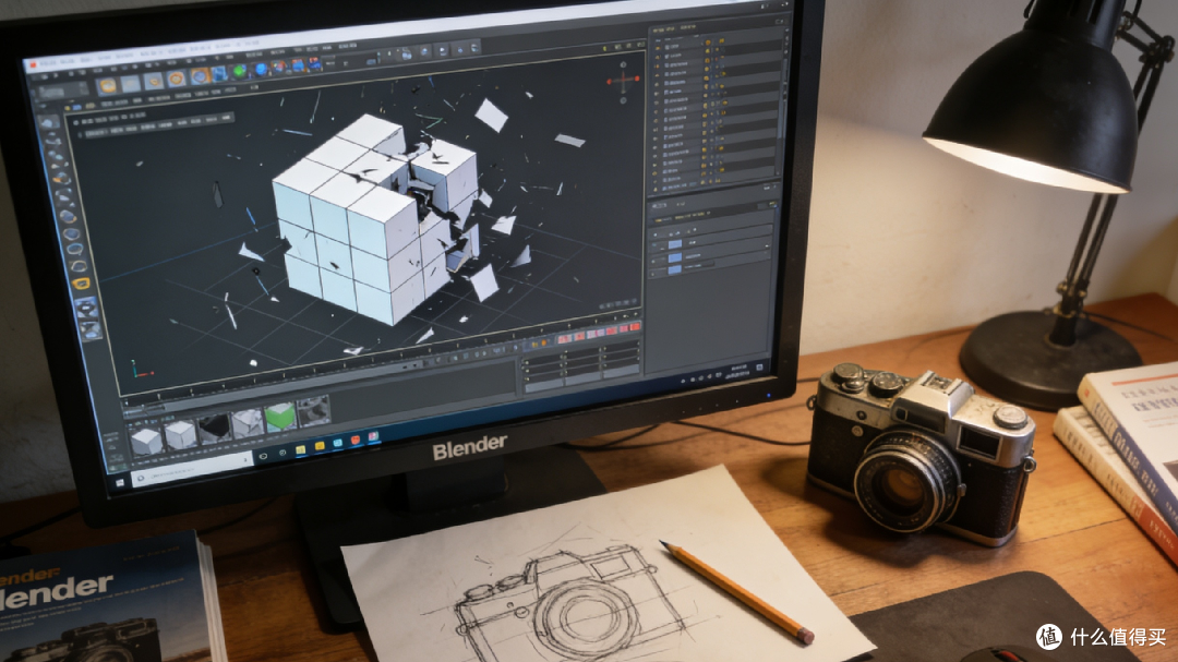 Blender建模:从零到复古相机