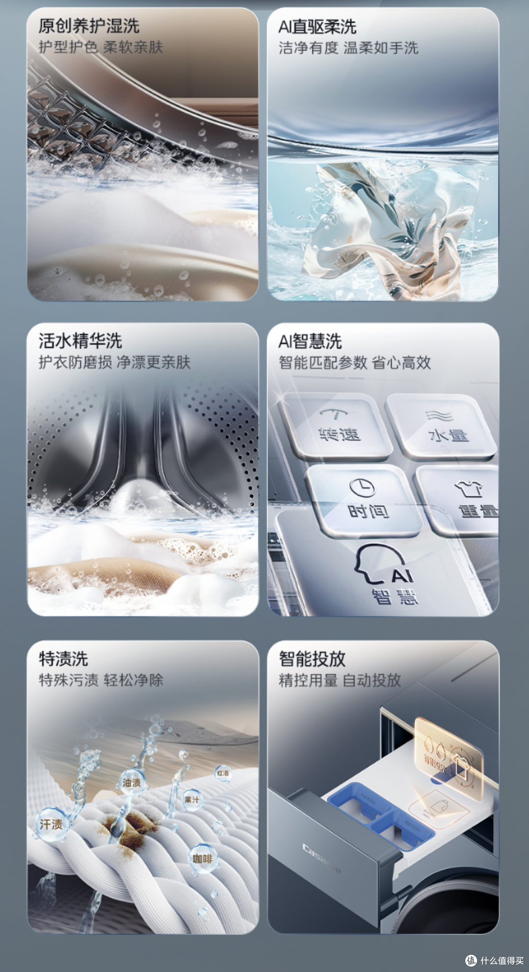 卡萨帝揽光10kg洗烘套真实体验!