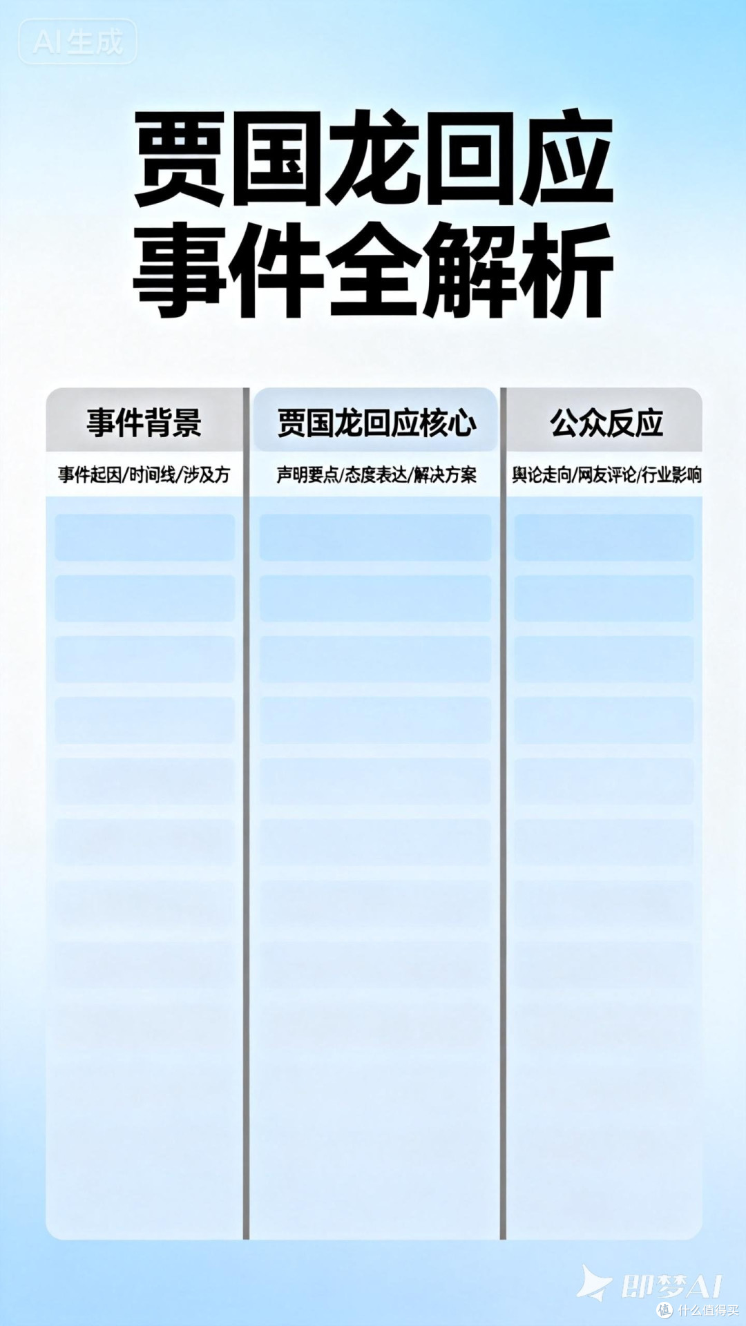 贾国龙回应事件全解析