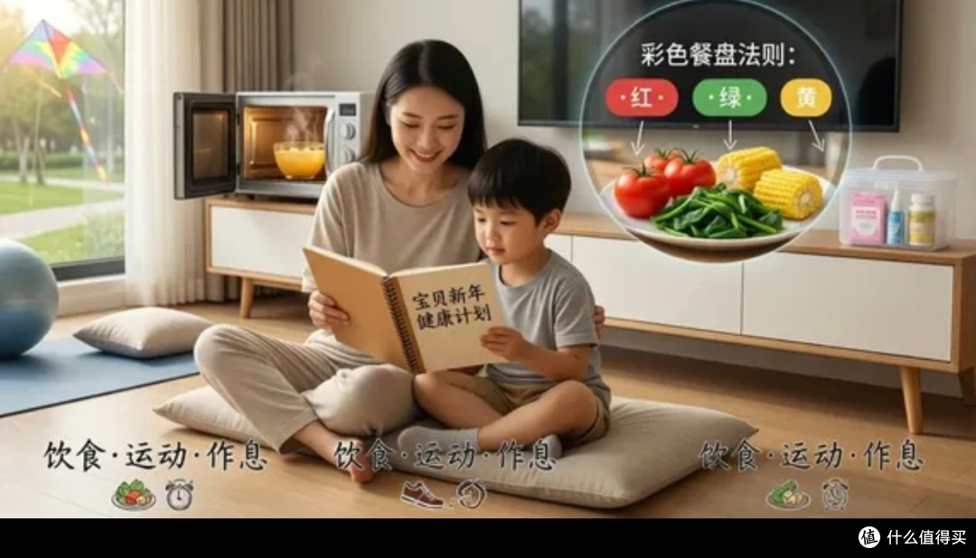 新年健康计划:饮食运动作息