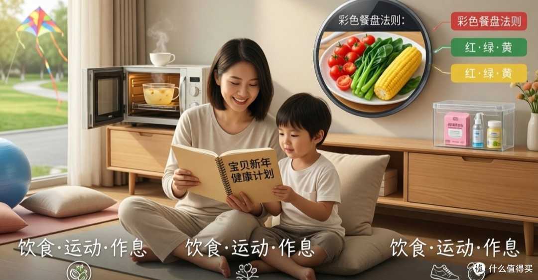 新年健康计划:饮食运动作息