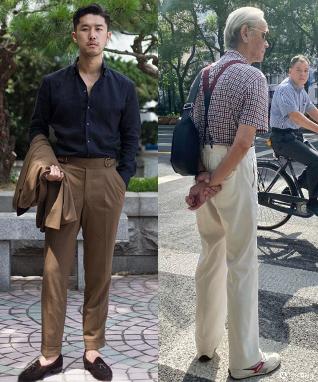劝六七十岁男人：穿西裤要少露皮带，这样会拉低个人的气质和品味