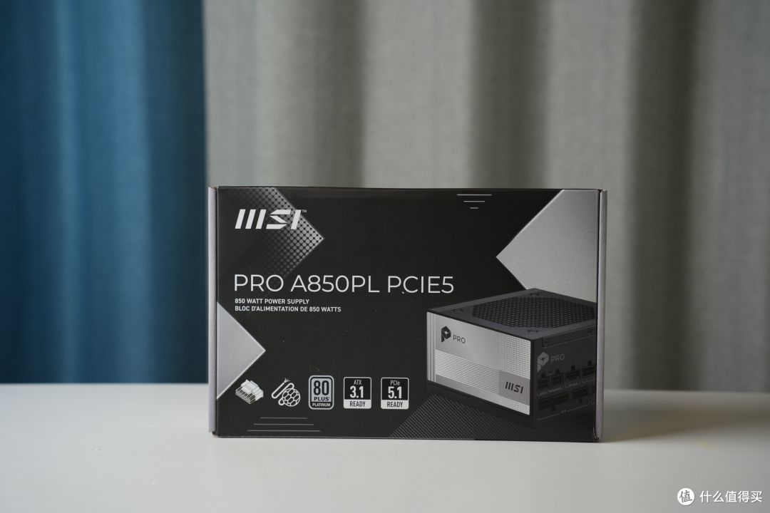 微星 PRO A850PL PCIE5电源体验测评