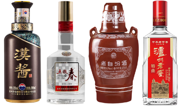 白酒怎么选——茅台、五粮液、泸州老窖、汾酒横评_白酒_什么值得买