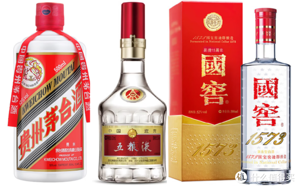 白酒怎么选——茅台、五粮液、泸州老窖、汾酒横评_白酒_什么值得买
