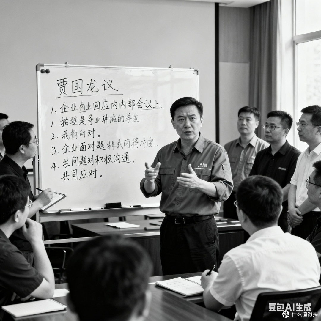贾国龙就争议事件作出回应