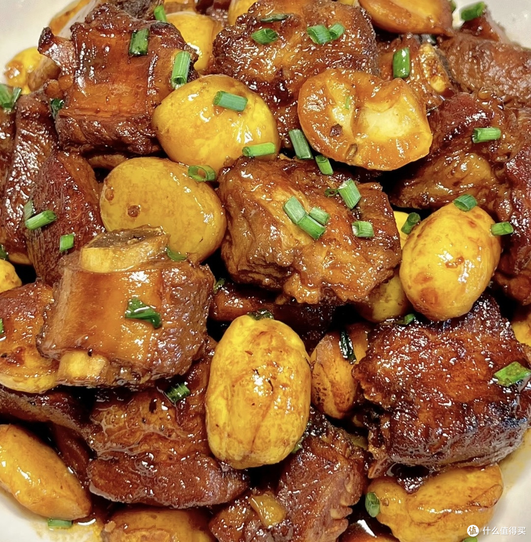 板栗烧排骨:年夜饭的经典美味