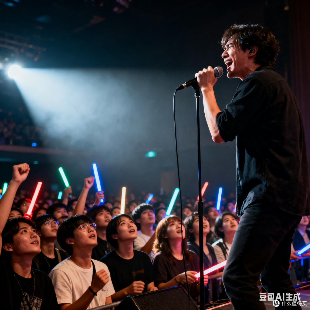 难忘的演唱会瞬间:观众与歌手共鸣