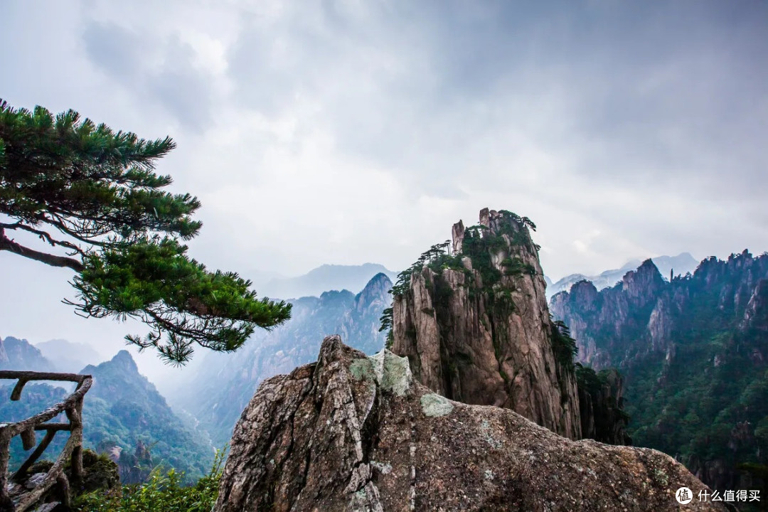 旅行风景,黄山云海松石自然画卷