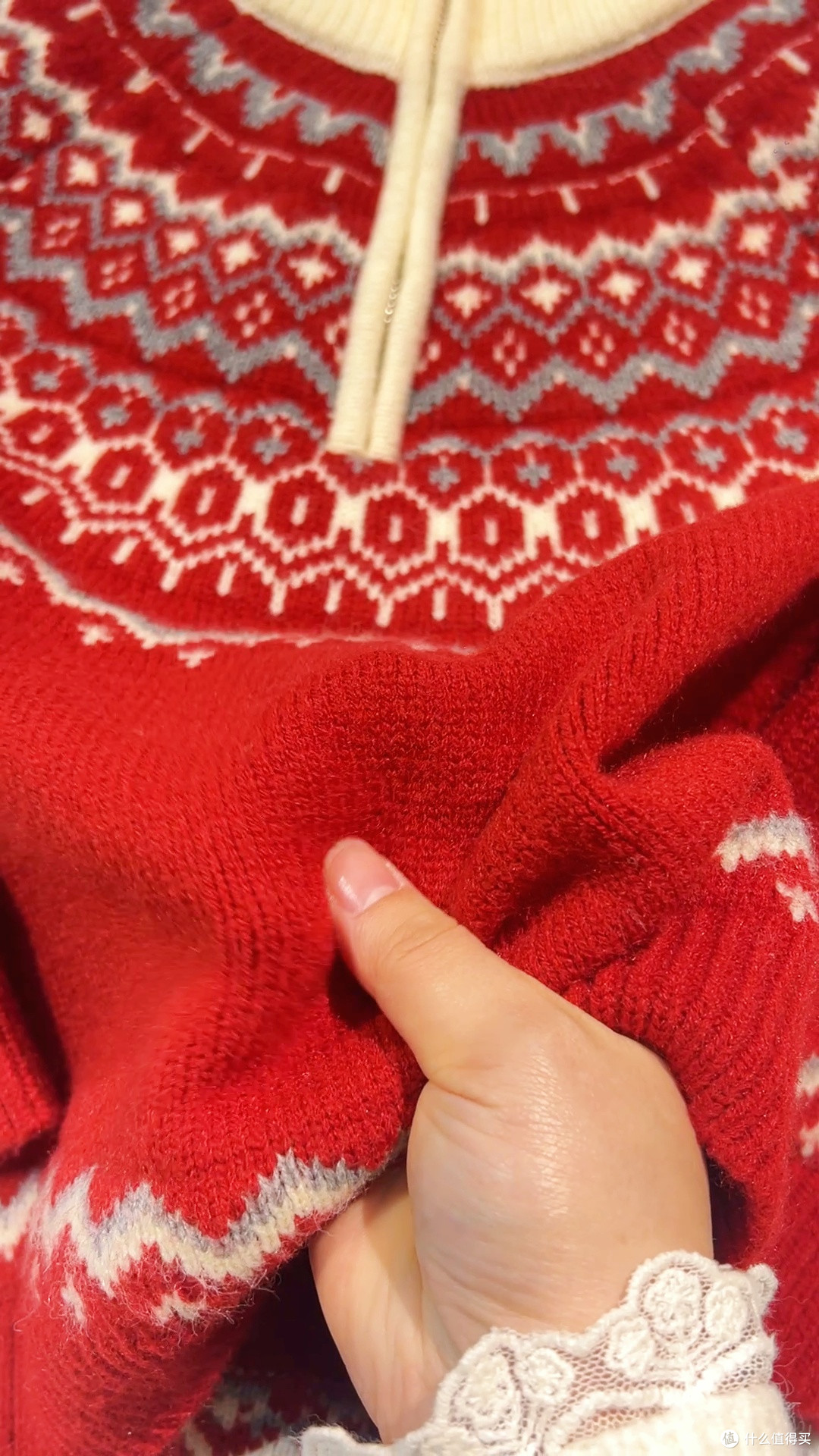 费尔岛红毛衣｜新年氛围感直接拉满✨