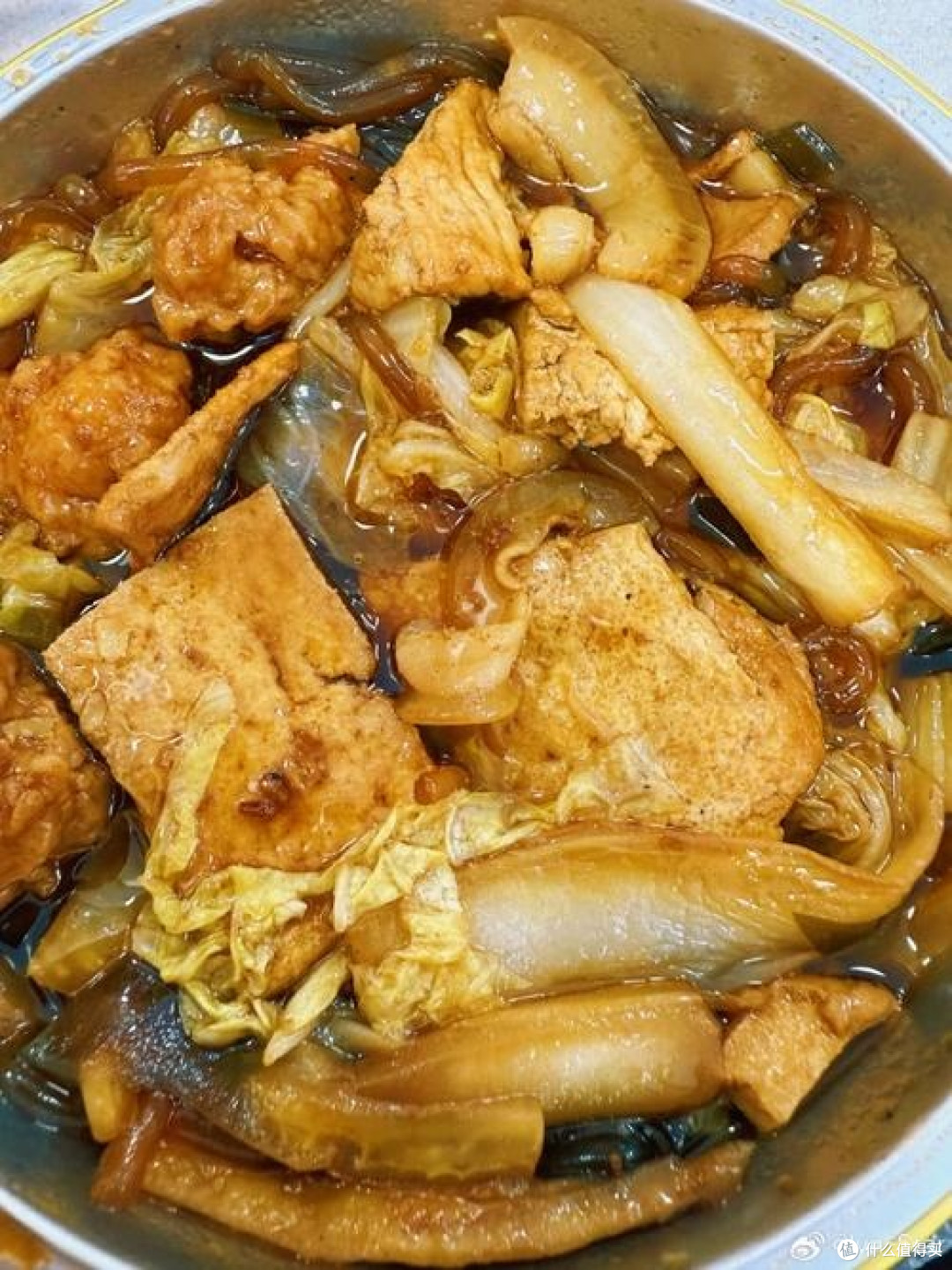 年夜饭里的猪肉大锅菜