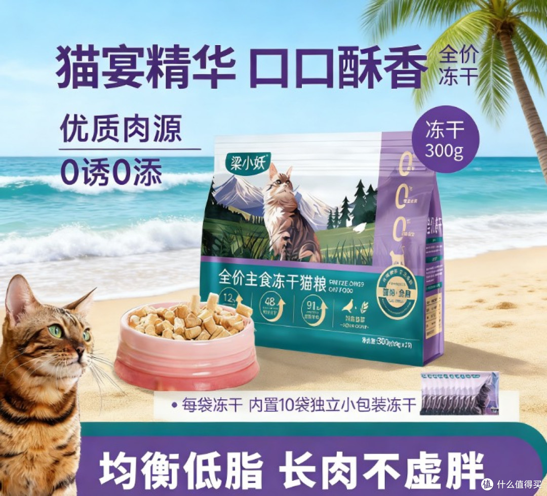 2026年度TOP5主食冻干测评|从原料到售后,梁小妖领衔爆款产品