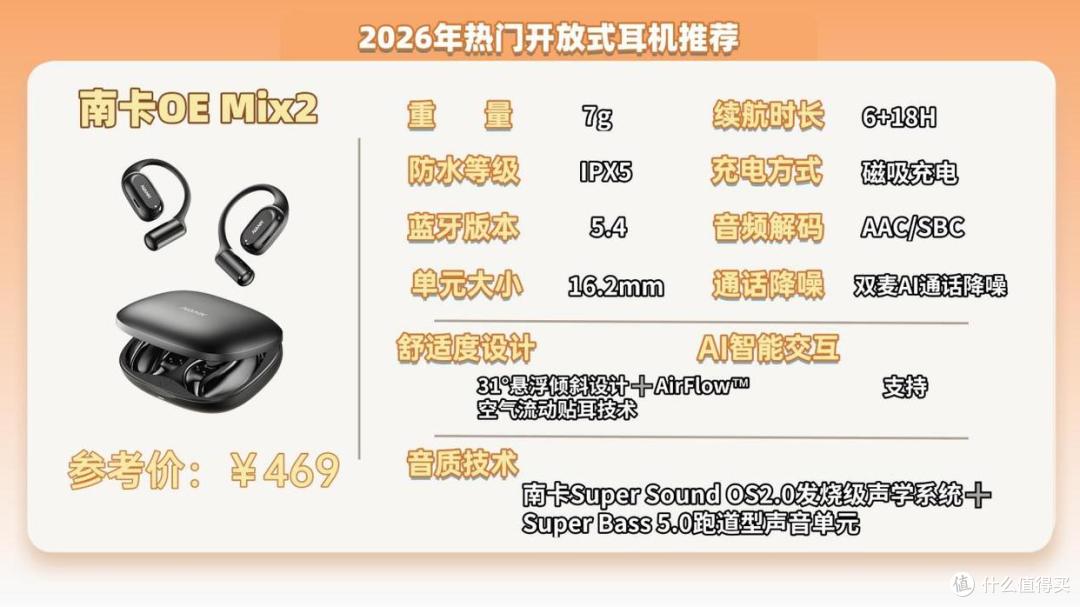 开放式耳机值得入手吗?2026十大顶级开放式耳机实测推荐