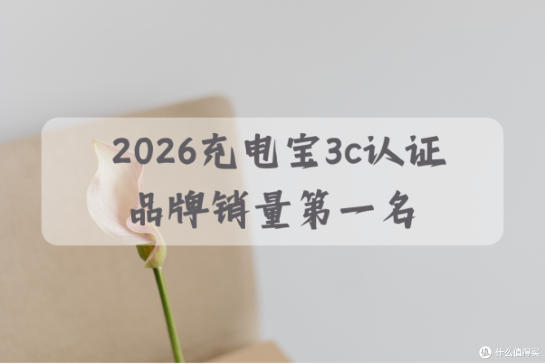 2026充电宝3C 认证的品牌销量第一名 这款充电宝轻薄便携性价比高