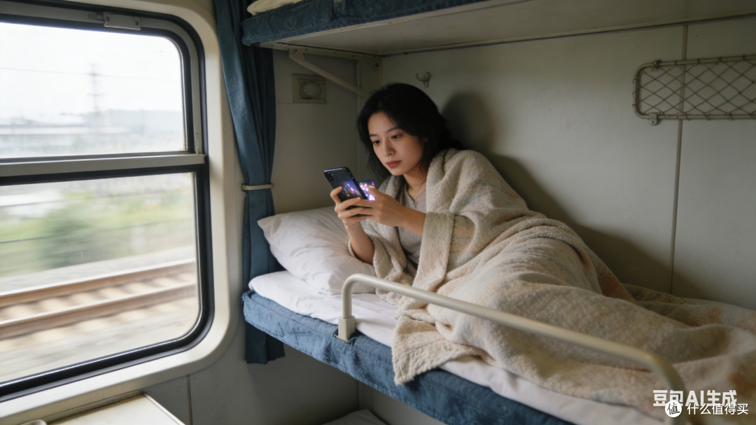 火车上的陌生人，旅途中的温暖光