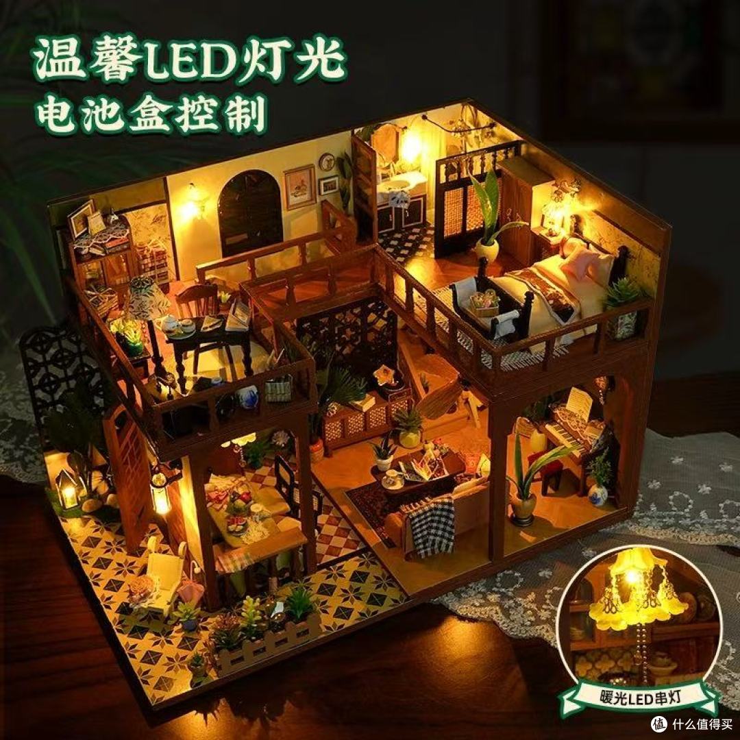 谁懂啊!拼完这个DIY小屋直接被治愈了✨ 送礼天花板