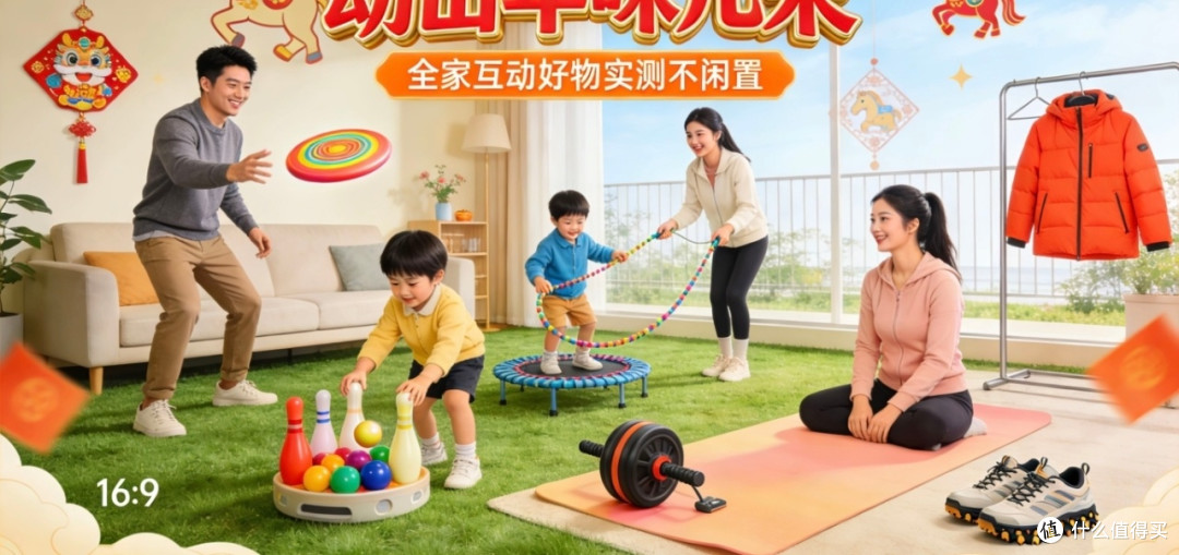 春节全家互动运动好物推荐