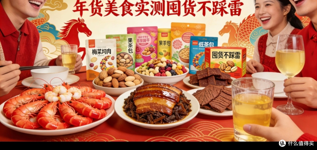 年货美食实测:硬菜零食饮品全攻略
