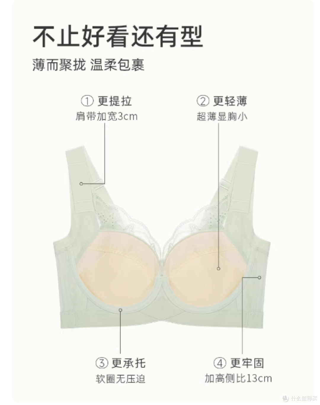 贵夫人桑蚕丝内衣实测✨大胸显小+收副乳防下垂一步到位