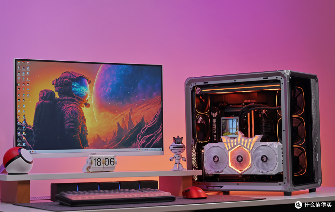 预算2.5W帮朋友装台高配主机:9800X3D+5080名人堂+乔思伯X400PRO