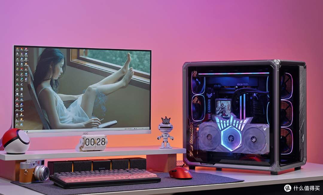 预算2.5W帮朋友装台高配主机:9800X3D+5080名人堂+乔思伯X400PRO