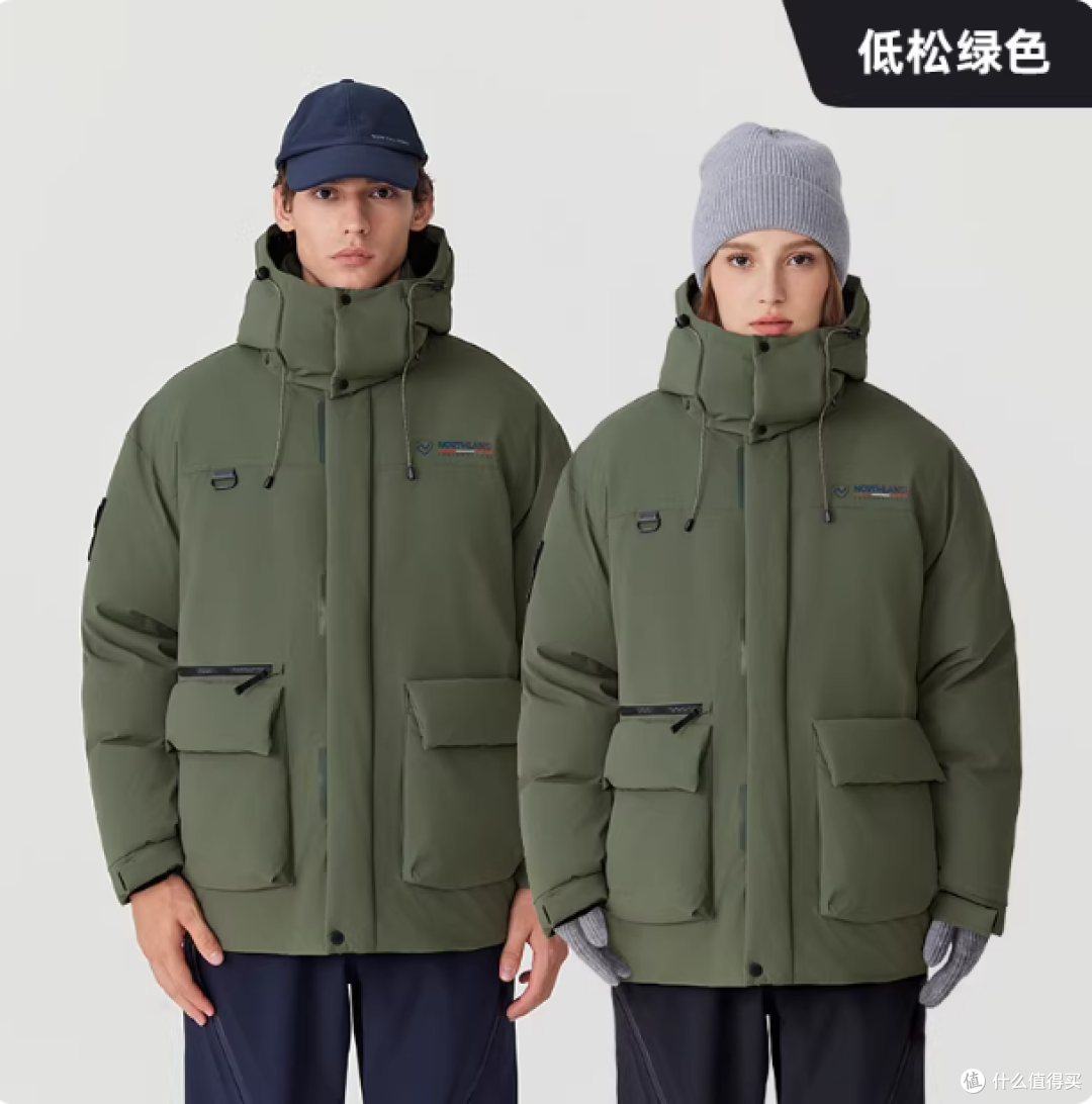 诺诗兰男女同款鹅绒服实测✨ 户外通勤双场景封神!