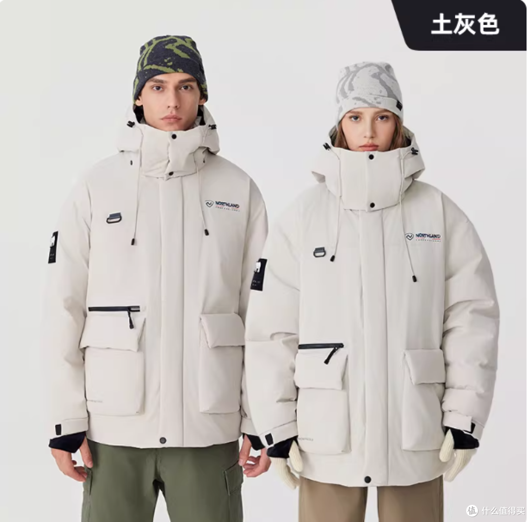 诺诗兰男女同款鹅绒服实测✨ 户外通勤双场景封神!