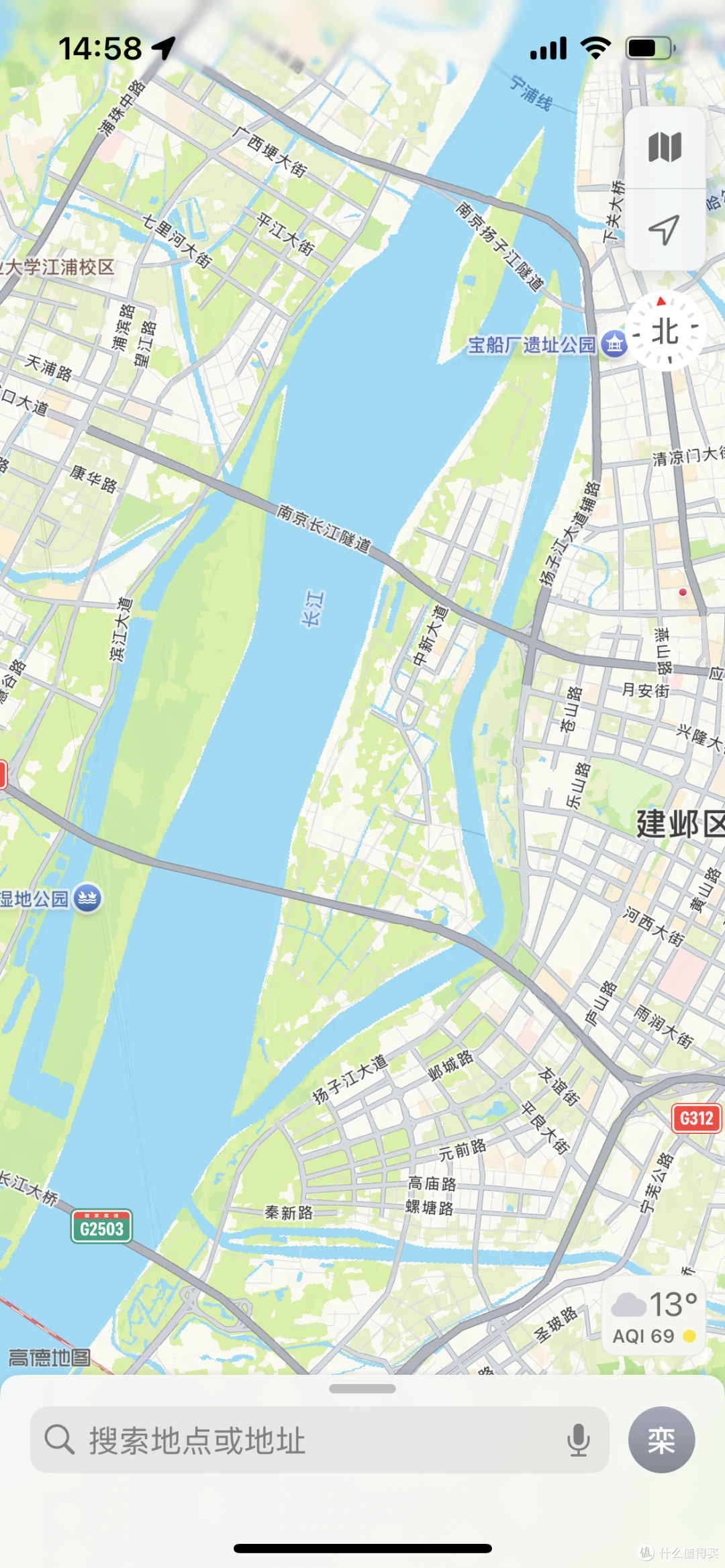 好多次打开导航地图，都觉得眼熟