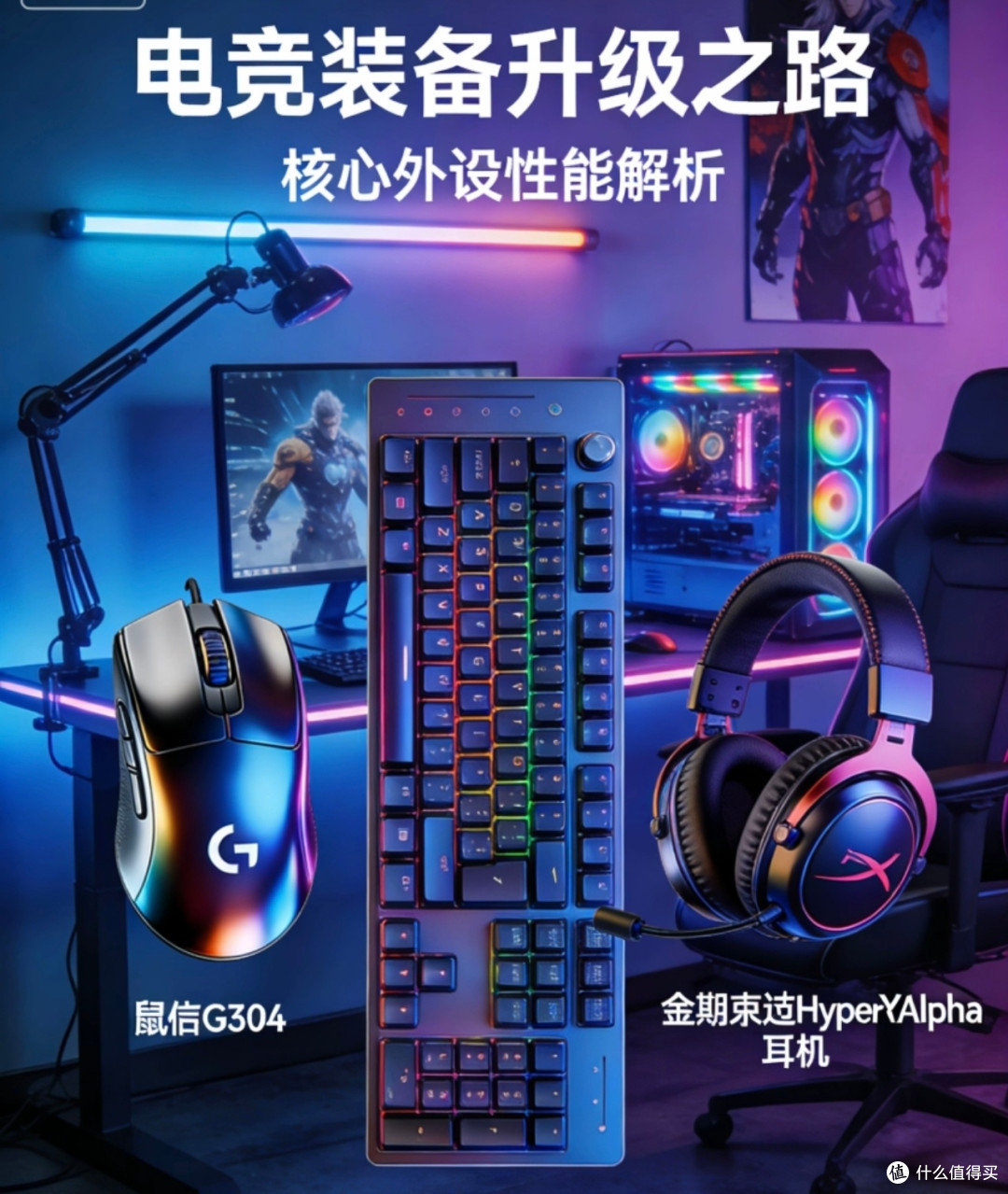 电竞装备升级指南:核心三件套