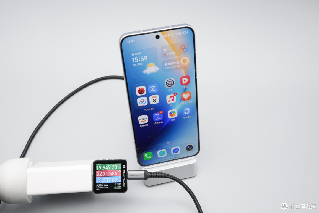 10000mAh+100W PPS 旗舰续航新高度,荣耀win手机充电评测