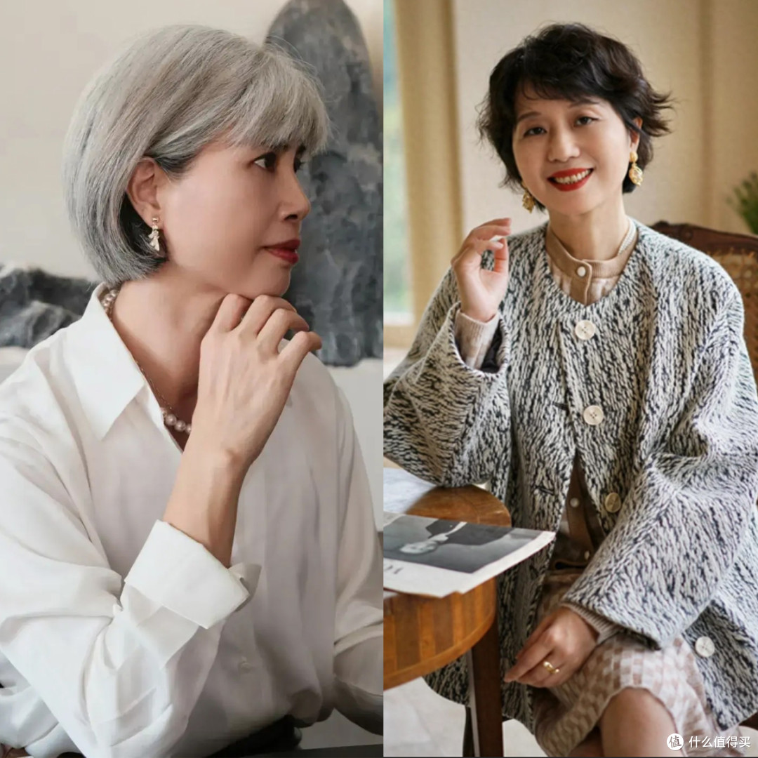 到老都没有大妈感的女人:白发不染黑、不戴老年帽,气质高级优雅