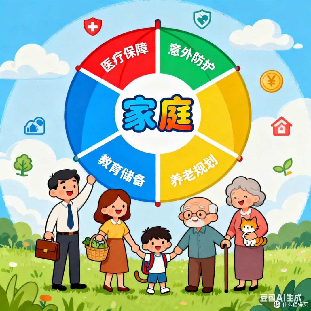 为家人撑起保护伞,家庭保险这样挑