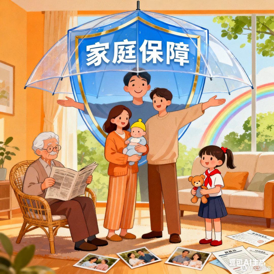 为家人撑起保护伞，家庭保险这样挑