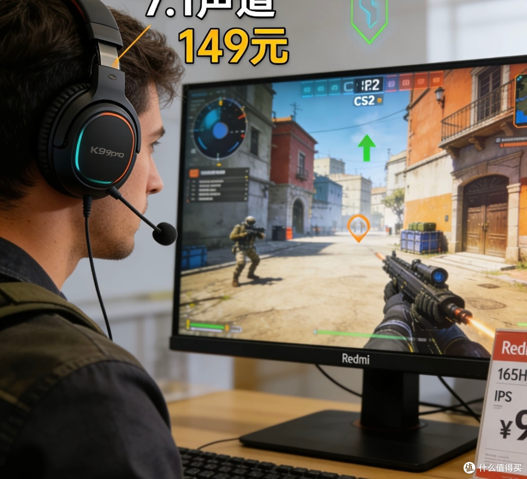 从60Hz到165Hz:我的CS装备升级路