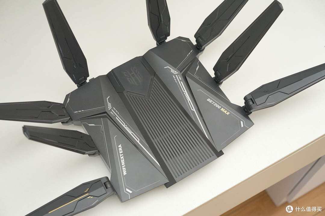 超前万兆、自研Wi-Fi7主控:中兴问天BE7200 MAX电竞路由器分享