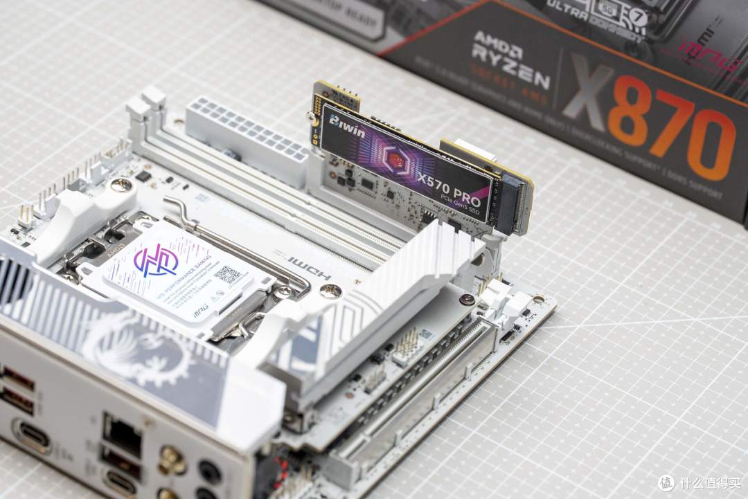 超频性能提升 20%,微星MPG X870I EDGE TI EVO WIFI主板装机分享