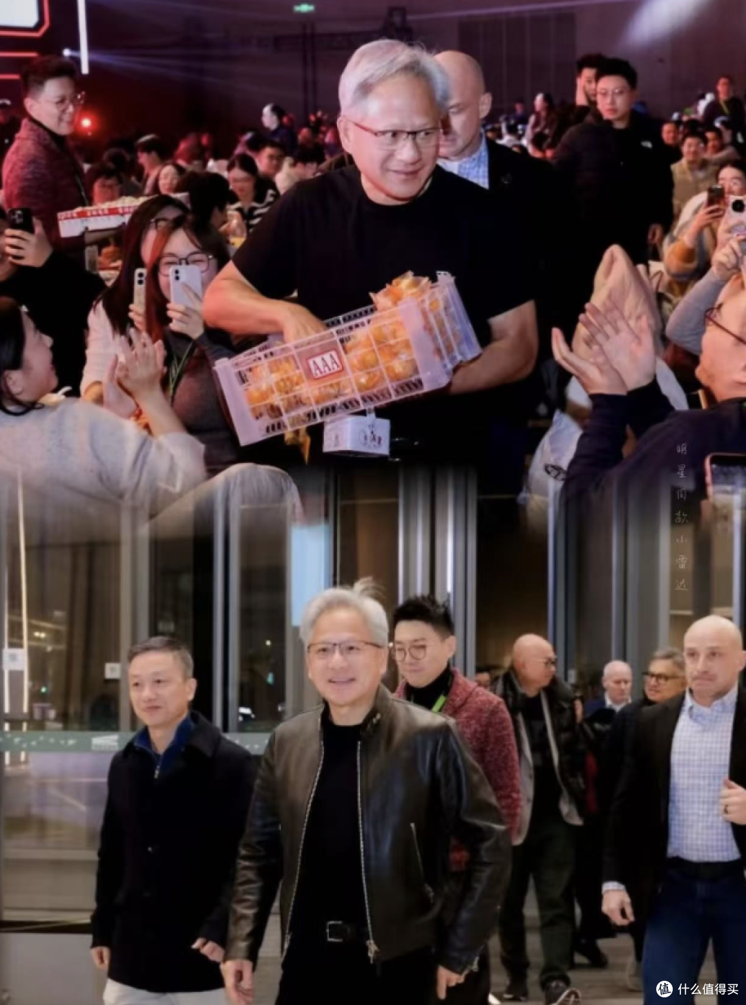 穿爱马仕的黄仁勋去菜市场给员工买耙耙柑？皮衣大佬还那么爱穿皮衣吗？